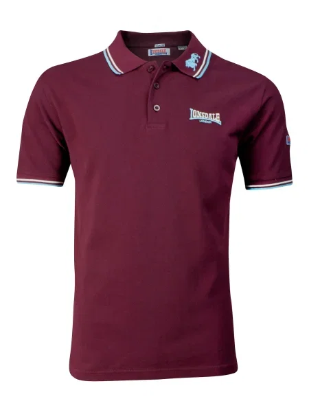 LONSDALE Póló világos / tengerészkék / merlot bézs