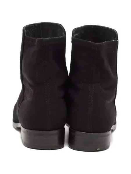 Cizme scurte Stuart Weitzman din piele de căprioară negru