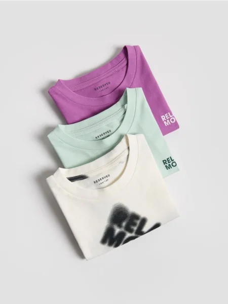Reserved Tricou din 3 bucăți crem