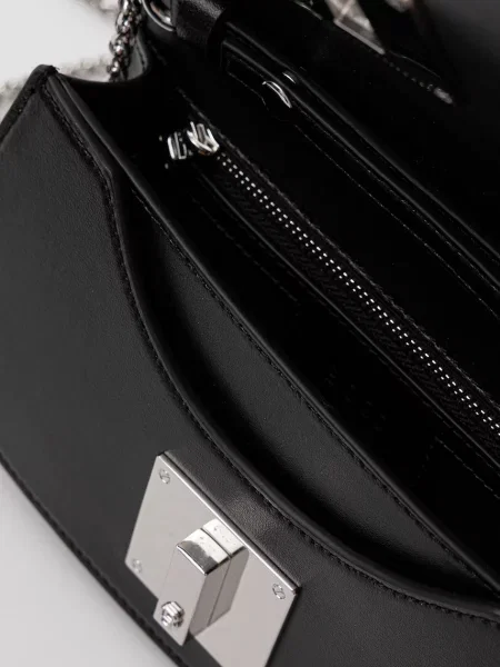 Кожаная сумка Boss черная