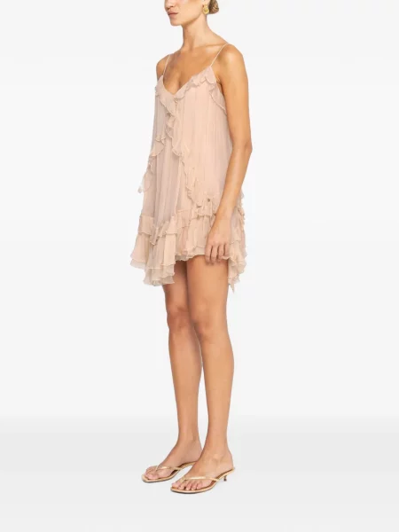 Rochie mini Nissa de mătase