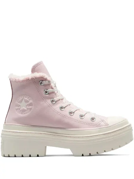 Sneakerși Converse Chuck Taylor All Star din piele cu autograf alergare negru