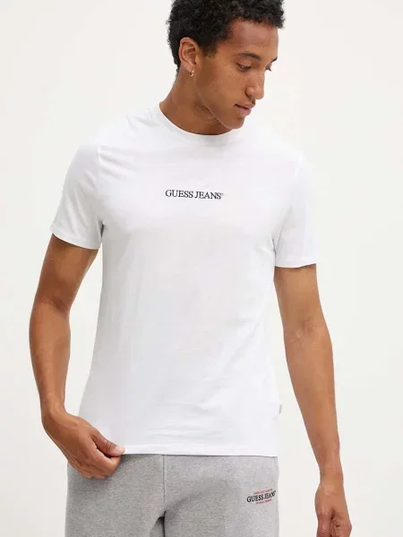 Guess Jeans tričko bílé
