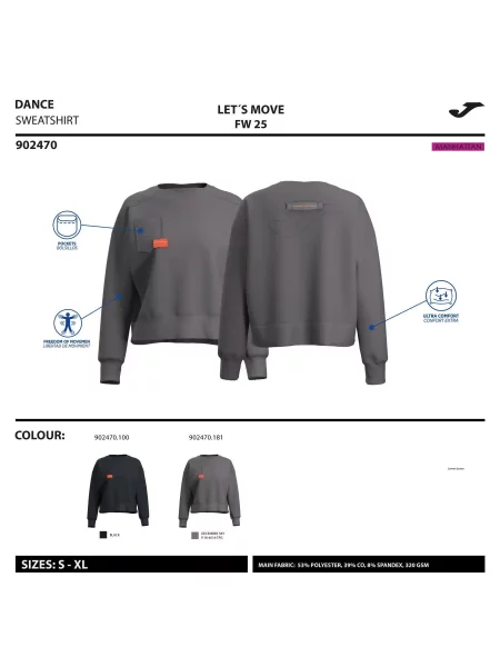Bluza Joma Step czarna
