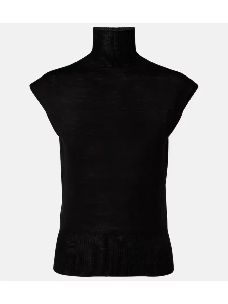 Top Rick Owens de lână negru