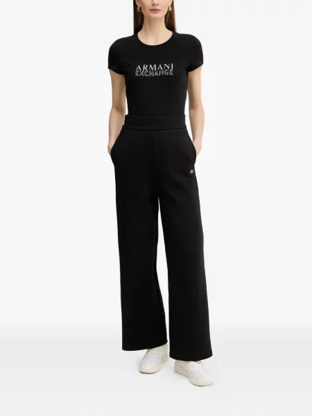 Tricou Armani Exchange cu imagine negru