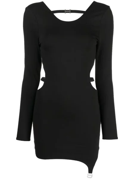Rochie maxi Heliot Emil lungă de costum negru