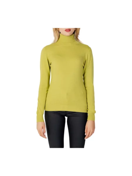 Dzianinowy golf golf Sandro Ferrone zielony