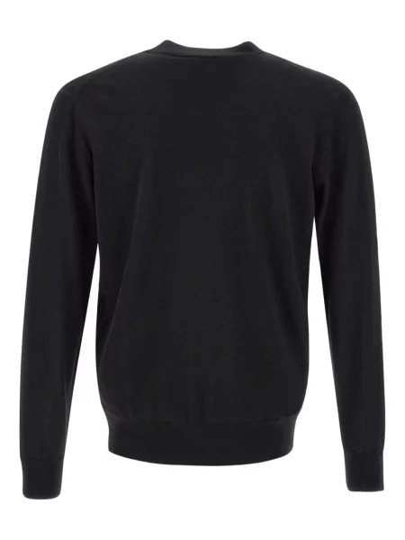 Cardigan Paolo Pecora de lână negru