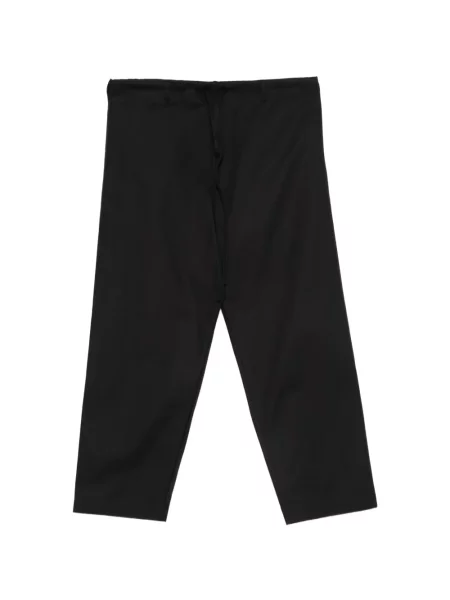 Talia sznurek ściągający spodnie Moschino Jeans czarne