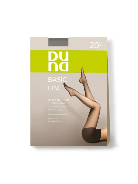 Колготки з шортиками 20 DEN DUNA