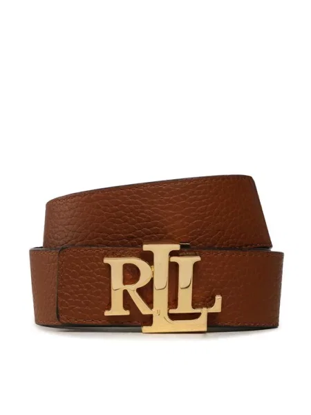 Lauren Ralph Lauren Pasek brązowy