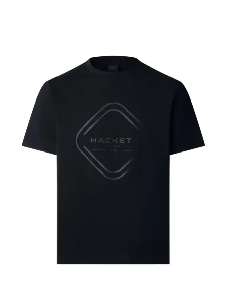 Tricou Hackett cu imagine negru