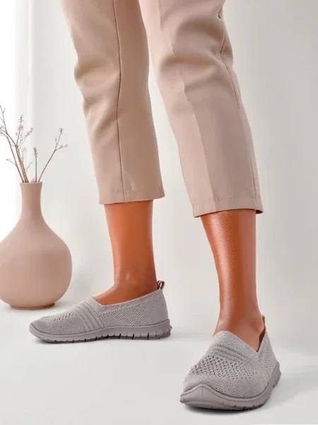 Teniși Resti slip-on alb