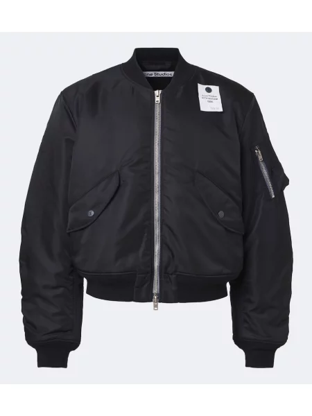 Geacă bomber Acne Studios cu autograf albastru