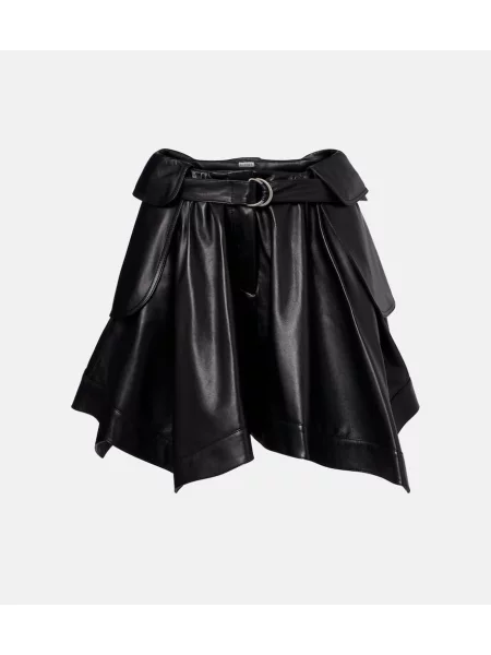 Bőrszoknya Loewe fekete