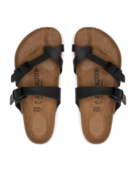 Japonki Birkenstock czarne