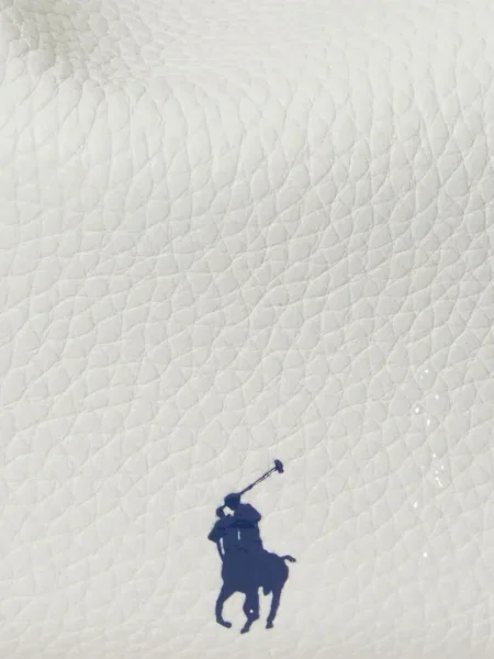 Chiloți tanga Polo Ralph Lauren cu autograf tricotate mini alb