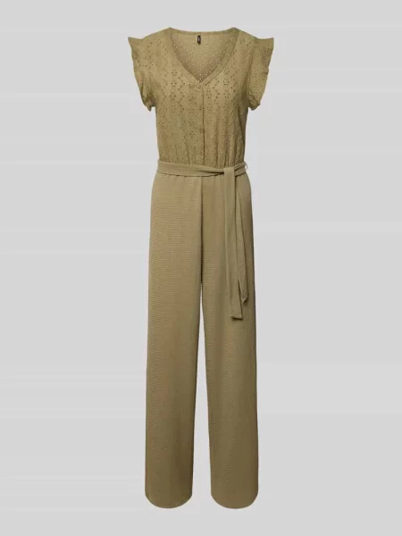 Kombinezon z ażurowymi haftami w kroju regular fit model LELISA' Only