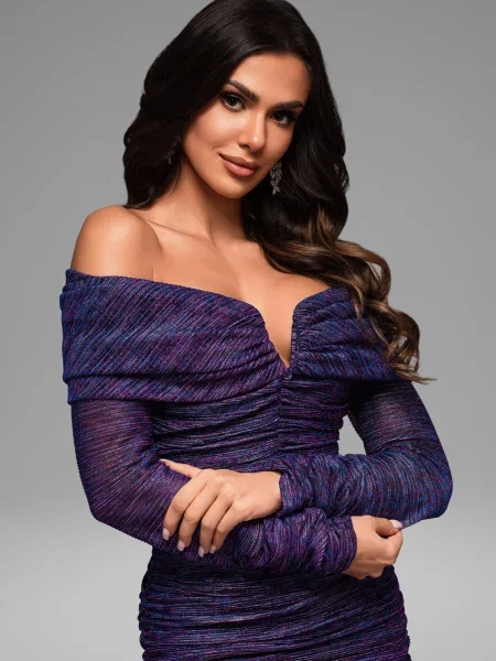 Rochie Edoti albastru