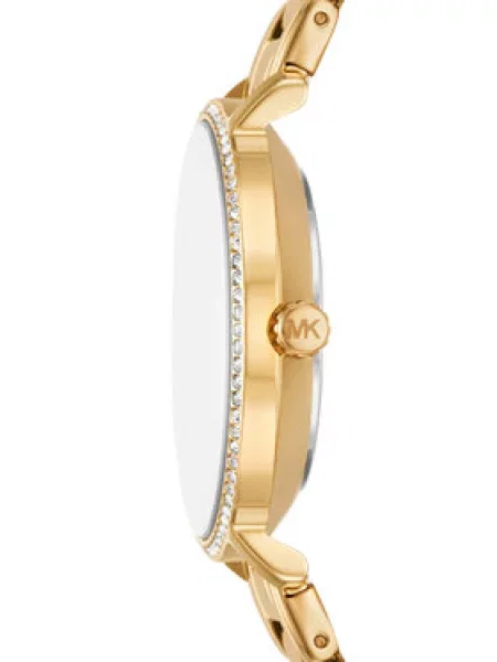Set ure zapestnice in uhanov Michael Kors Pyper Gift Set zelena