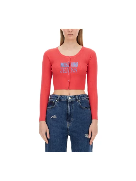 Kardigan Moschino czerwony