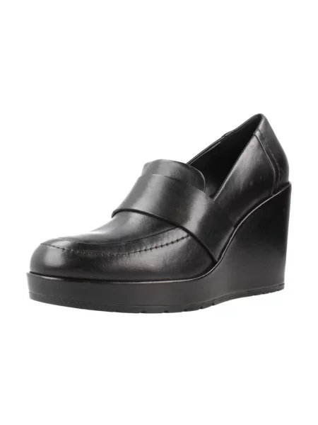 Buty do kostki Geox skórzane czarne
