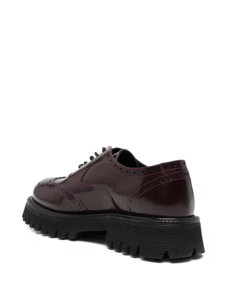 Pantofi loafer Adrianna Feretti roșu