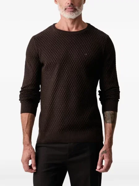 Sweter Lindbergh brązowy