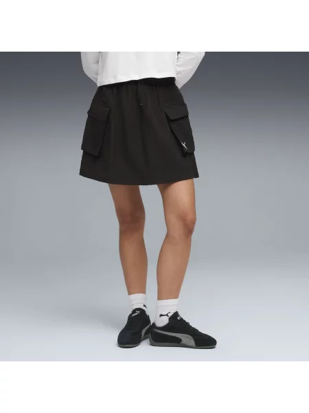 PUMA spódnica cargo Wardrobe Essentials Akcesoria S czarny