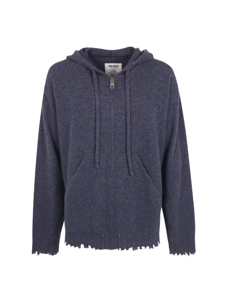 Sweter Uma Wang z kaszmiru szary