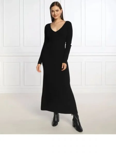 Trussardi Ruha gyapjú és kasmír hozzáadásával fekete