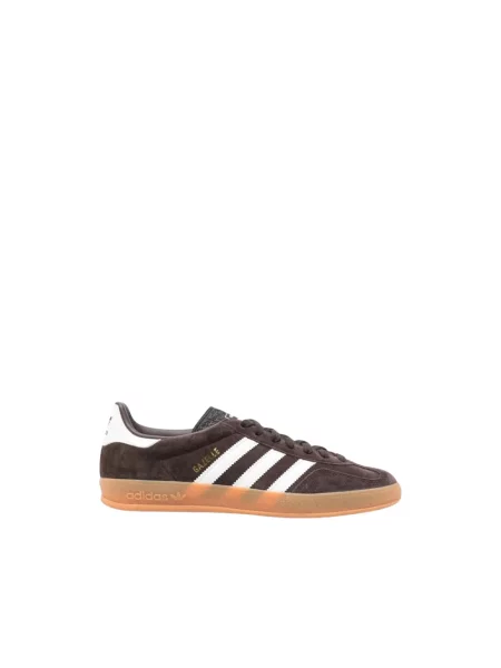 Sneakersy Adidas Originals zamszowe brązowe