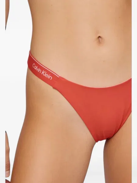 Μπικίνι Calvin Klein Jeans με αυτόγραφο πορτοκαλί