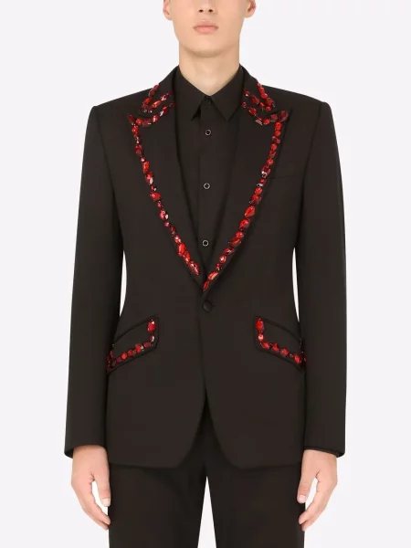Kamínky oblek Dolce & Gabbana černý