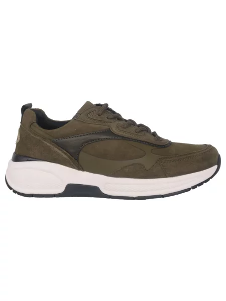 Sneakersy Gabor zamszowe zielone