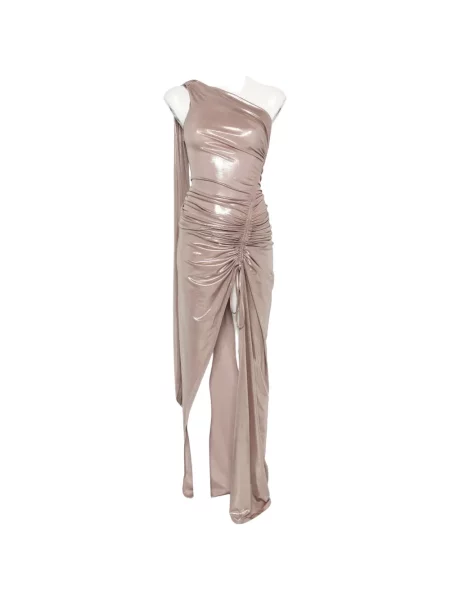 Rochie maxi Atu Body Couture cu volane cu un umăr gol