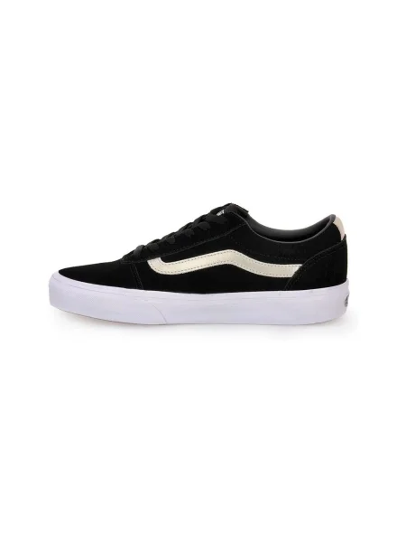 Semišové tenisky Vans čierna