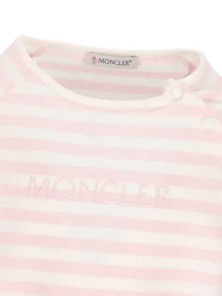Koszulka dziecięca Moncler Enfant różowa