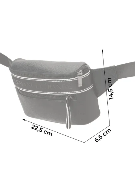 ARMANI EXCHANGE Borsetă IAN' negru