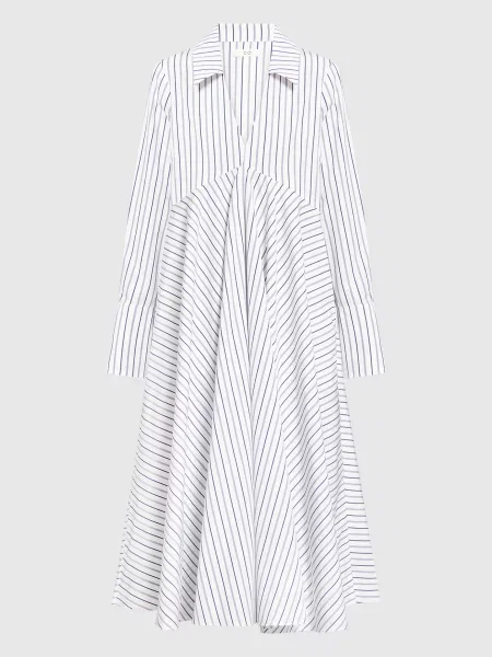 Сукня в смужку Co біла