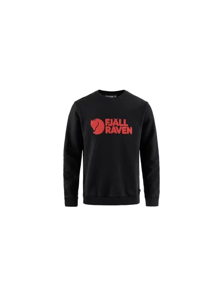Sweter Fjällräven z kapturem z autografem czarny