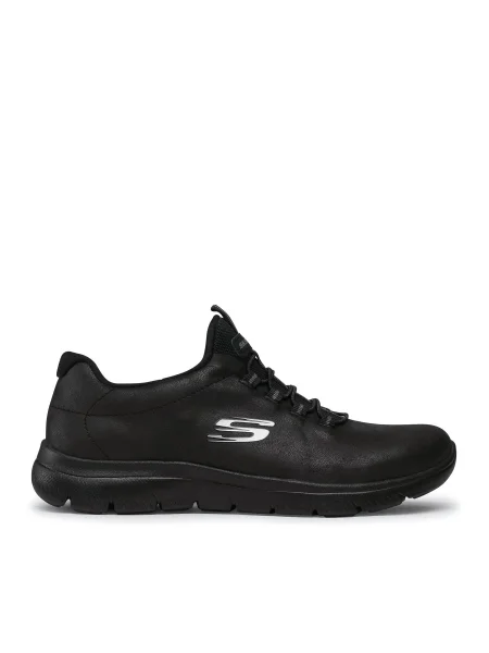 Sneakers Skechers Itz Bazik negru