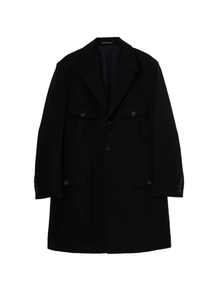 Lung geacă Yohji Yamamoto negru