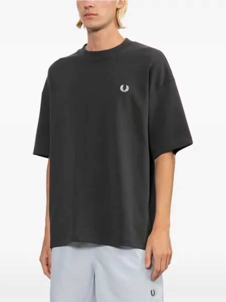 Tricou Fred Perry cu imagine gri