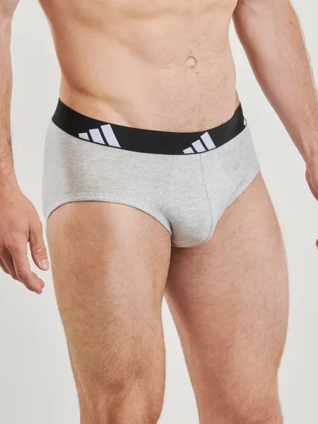 Chiloți multipac Adidas alb