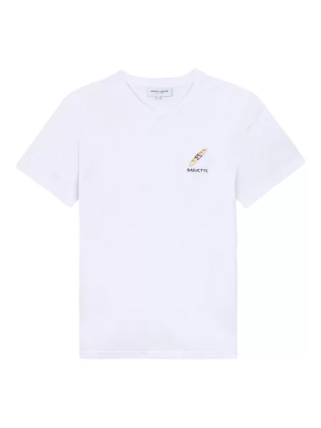 Μπλούζα Maison Labiche με κέντημα λευκό