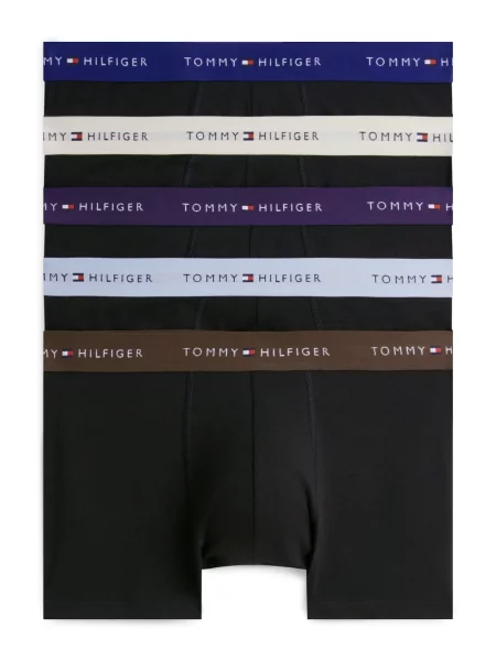 Tommy Hilfiger Underwear Boxeri albastru pastel / maro / lila negru