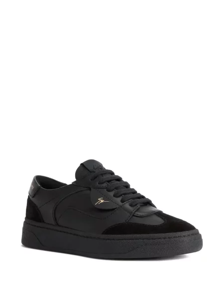Top Giuseppe Zanotti s čipkom crna