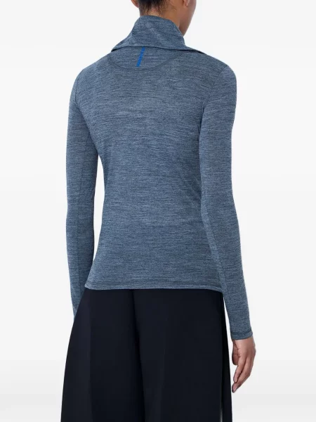 Top Jil Sander tricotate gri